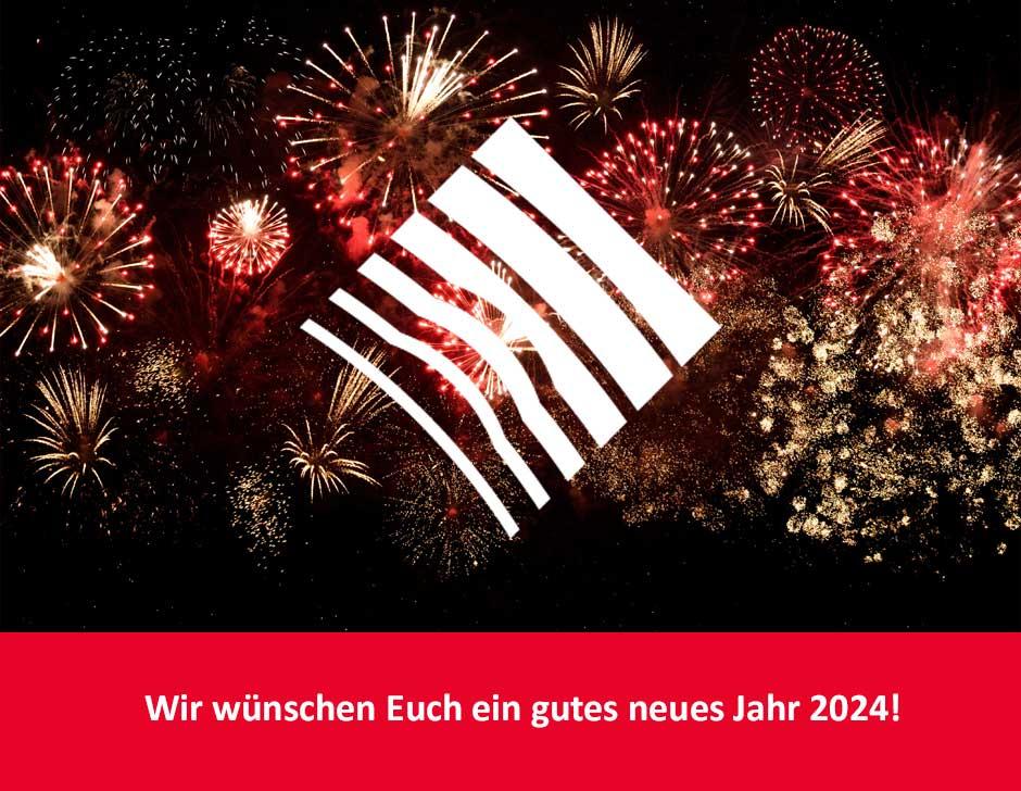 Wir wünschen Ihnen ein gutes neues Jahr 2024
